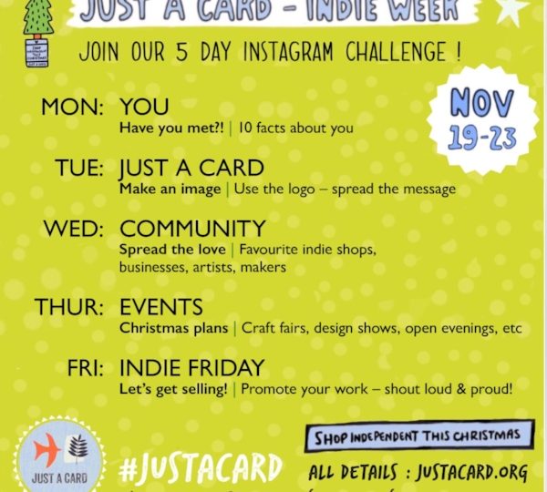 Just a card – Indie Week